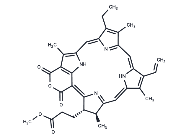 Purpurin 18 methyl ester