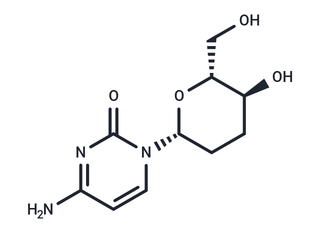 1-(2,3-Dideoxy-β-D-erythro-hexo pyranosyl)cytosine