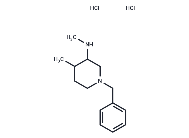 1-Benzyl-4-methyl-3-(methylamino)piperidine dihydrochloride