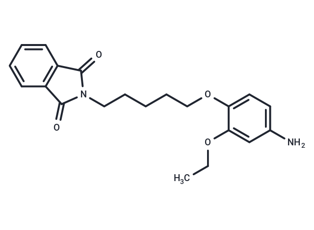 Phthalimide, N-(5-(4-amino-2-ethoxyphenoxy)pentyl)-