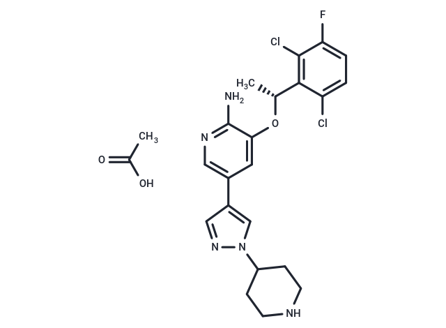 Crizotinib acetate