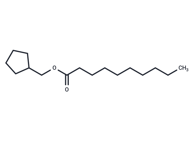 Decanoic acid cyclopentyl methyl ester