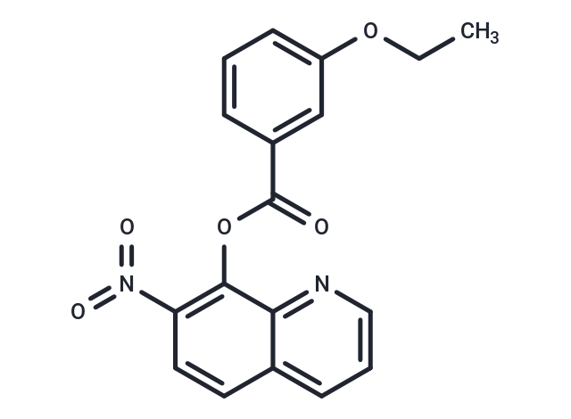Benzoic acid, m-ethoxy-, 7-nitro-8-quinolyl ester