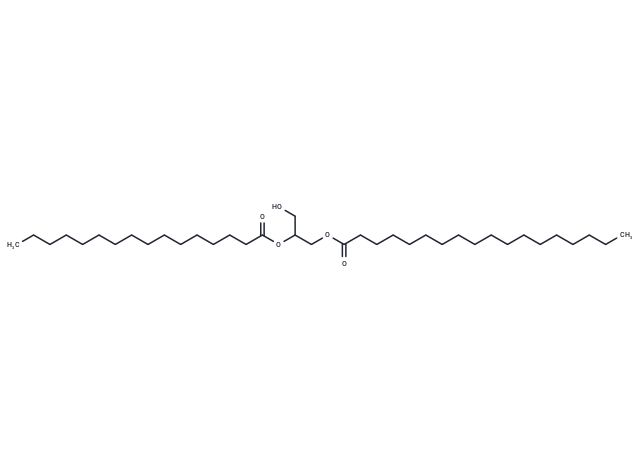 3-Hydroxy-2-(palmitoyloxy)propyl stearat