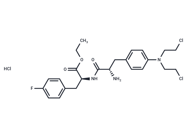 Melflufen hydrochloride