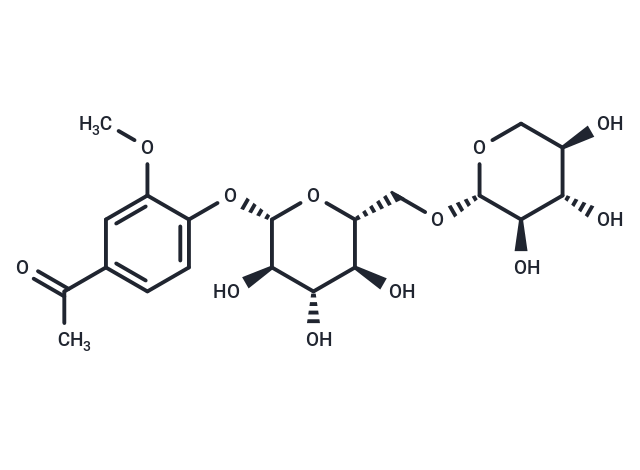 Acetovanillone primeveroside