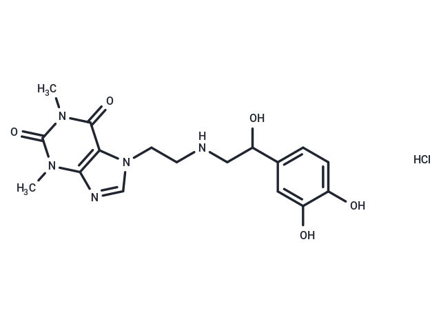 Theodrenaline hydrochloride