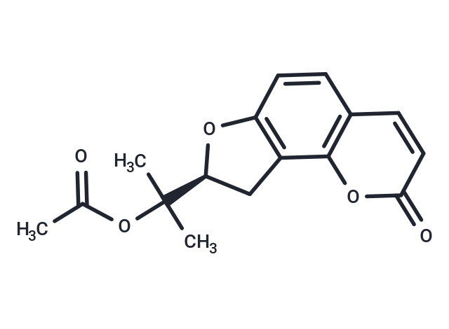 (+)-Columbianetin acetate