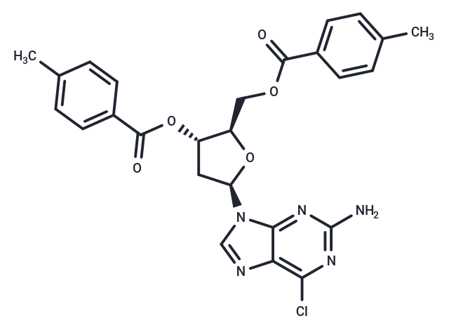 2-Amino-6-chloropurine-9-beta-D-(2’-deoxy-3’,5’-di-(O-p-toluoyl))riboside
