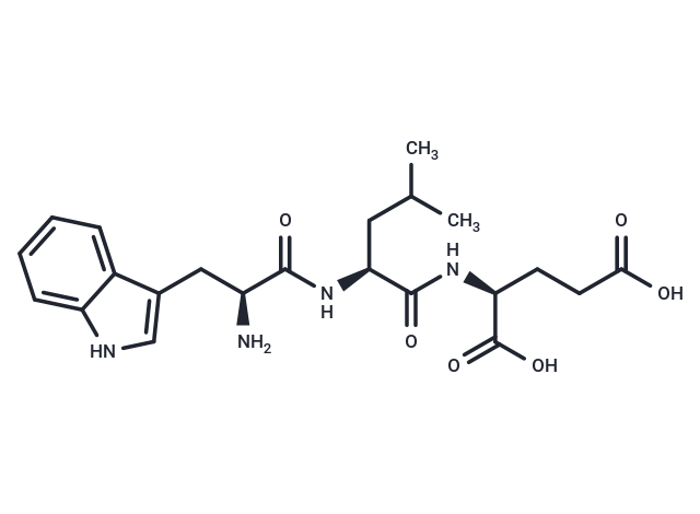 Tryptophyl-leucyl-glutamic acid