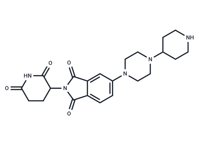 Thalidomide-Piperazine-Piperidine