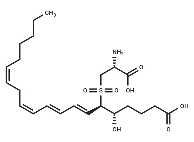 Leukotriene E-4 sulfone