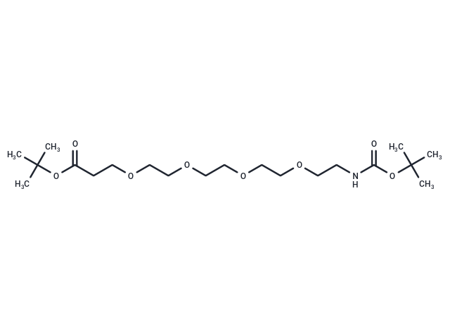 Boc-NH-PEG4-C2-Boc