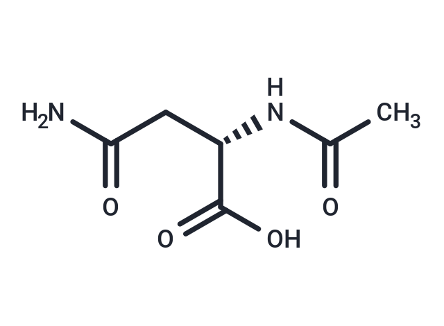 (S)-2-acetamido-4-amino-4-oxobutanoic acid
