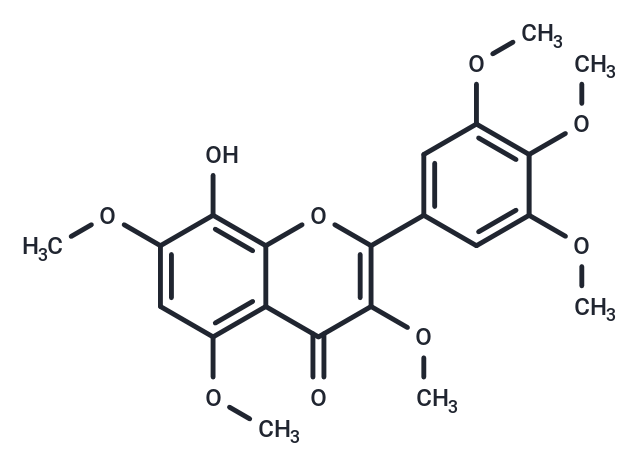 8-Hydroxy-3,5,7,3',4',5'-hexamethoxyflavone