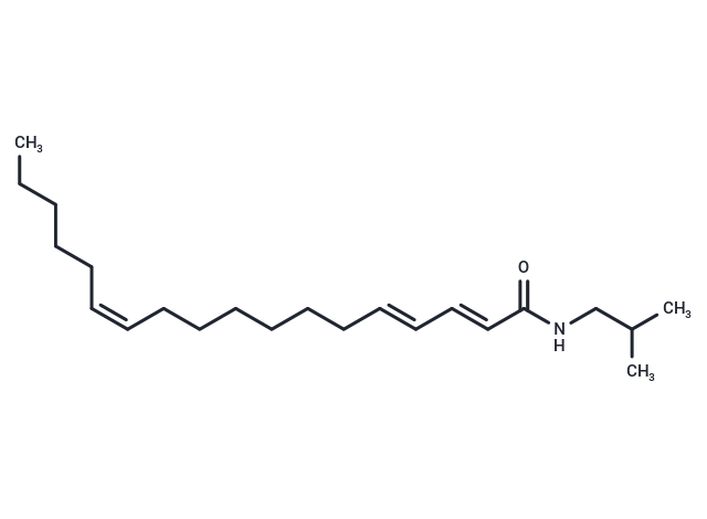 N-Isobutyl-2,4,12-octadecatrienamide