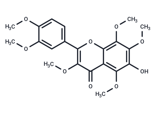 6-Hydroxy-3,3',4',5,7,8-hexamethoxyflavone