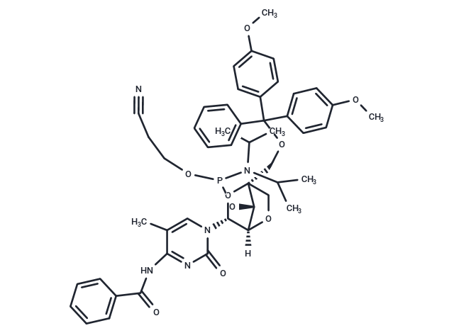 DMT-locMeC(bz) phosphoramidite