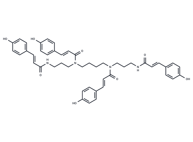 N1,N5,N10,N14-Tetra-trans-p-coumaroylspermine