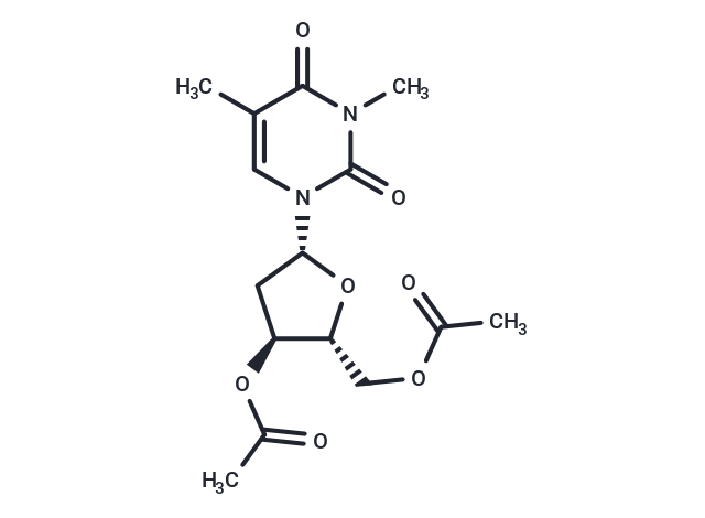 3’,5’-Di-O-acetyl-2’-deoxy-5,N3-dimethyl uridine