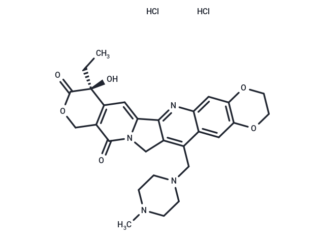 Lurtotecan dihydrochloride