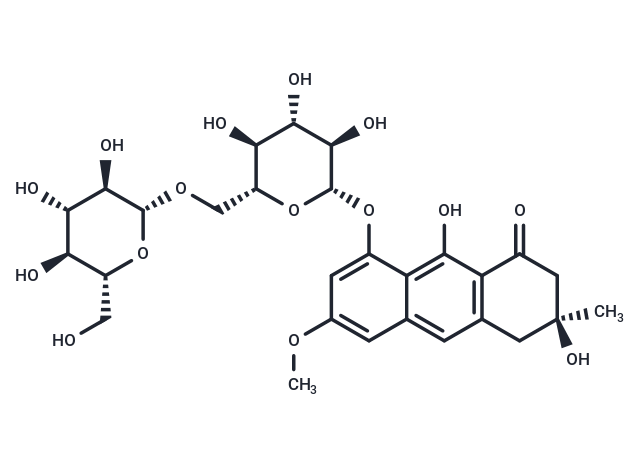 Torosachrysone 8-O-beta-gentiobioside