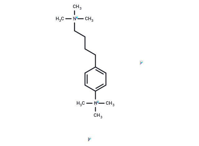Ammonium, (4-(p-trimethylammoniophenyl)butyl)trimethyl-, diiodide
