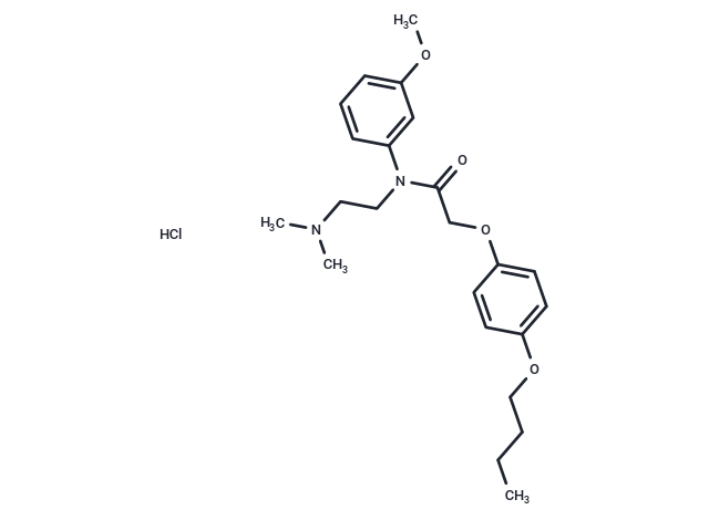 Acetamide, N-(m-anisyl)-2-(p-butoxyphenoxy)-N-(2-(dimethylamino)ethyl)-, hydrochloride