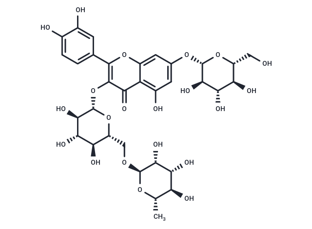 Quercetin 3-rutinoside 7-glucoside (Morkotin A)