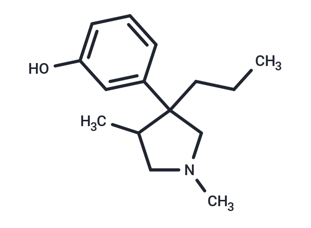 Phenol, m-(1,4-dimethyl-3-propyl-3-pyrrolidinyl)-