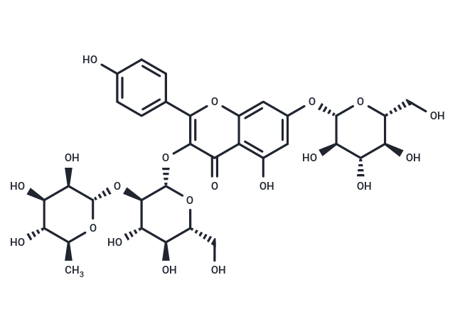 Kaempferol 3-O-neohesperidoside 7-O-glucoside