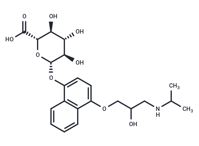 (±)-4-hydroxy Propranolol β-D-Glucuronide