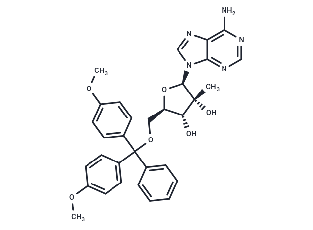 5’-O-(4,4’-Dimethoxytrityl)-2’-beta-C-methyladenosine