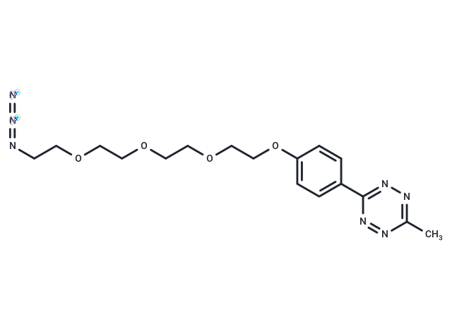 Methyltetrazine-Ph-PEG4-azide