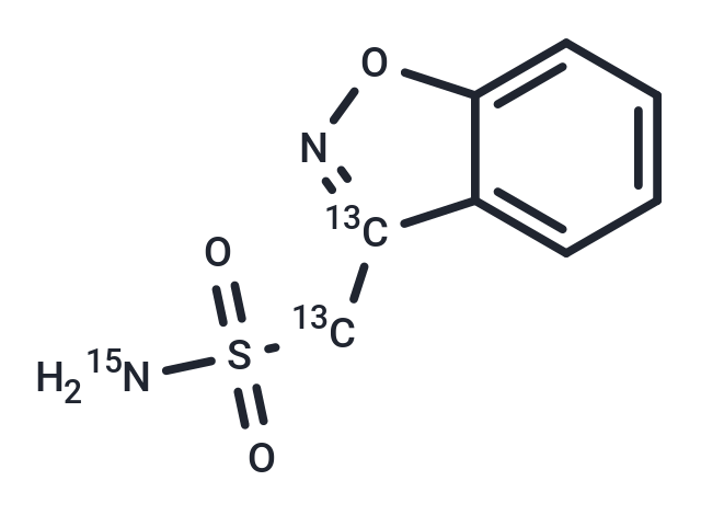 Zonisamide-13C2,15N