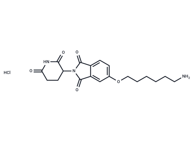 Thalidomide-5-O-C6-NH2 hydrochloride