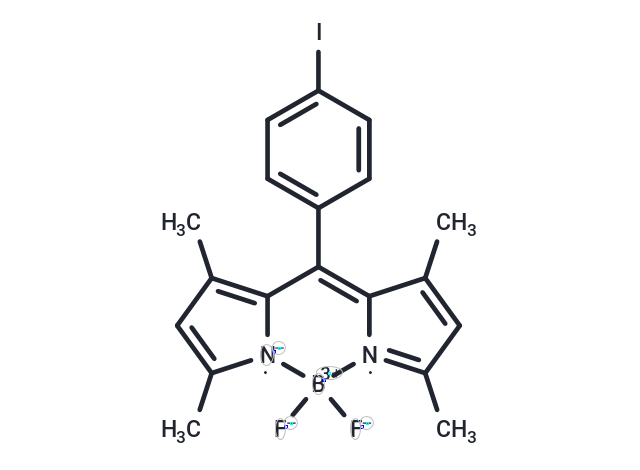 8-(4-iodophenyl)-1,3,5,7-tetramethyl BODIPY