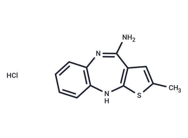 2-Methyl-10H-benzo[b]thieno[2,3-e][1,4]diazepin-4-amine hydrochloride