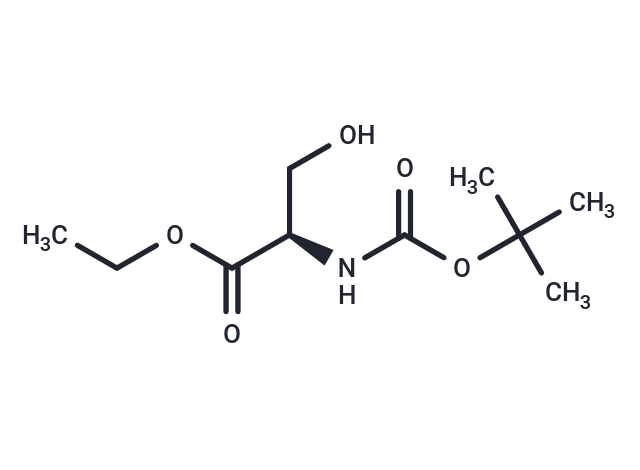 (R)-Ethyl 2-((tert-butoxycarbonyl)amino)-3-hydroxypropanoate