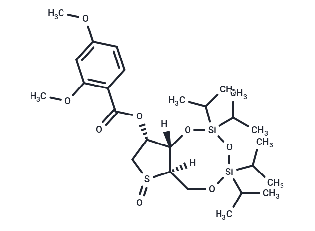 (R)-1,4-Anhydro-2-O-(2,4-dimethoxybenzoyl)-3,5-O-(1,1,3,3-tetraisopropyldisiloxane-1,3-diyl)-4-sulfinyl-D-ribitol