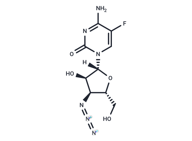 3'-Azido-3'-deoxy-5-fluorocytidine