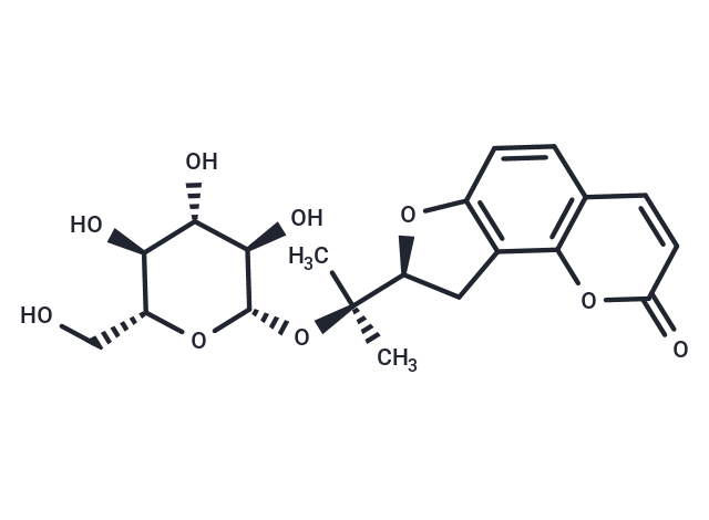 Columbianetin beta-D-glucopyranoside