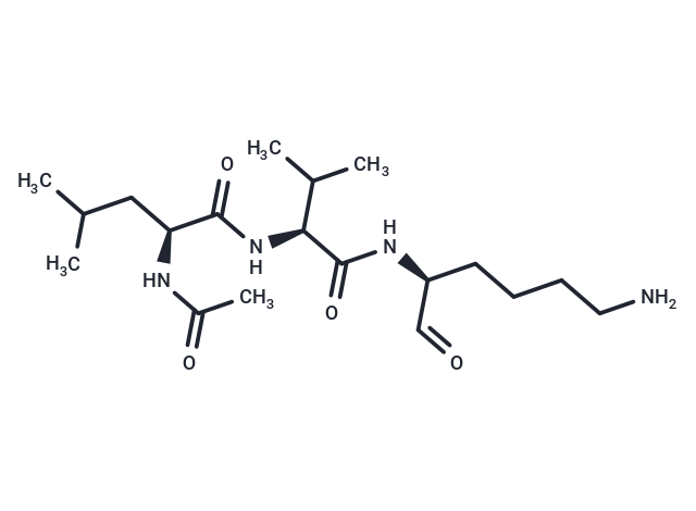 Ac-Leu-Val-Lys-Aldehyde