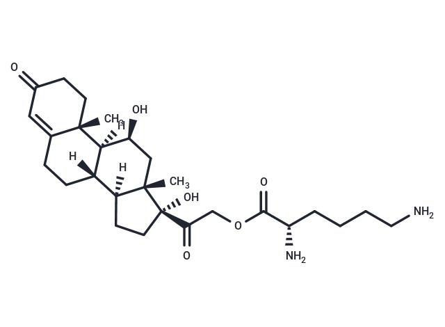 Hydrocortisone-21-lysinate