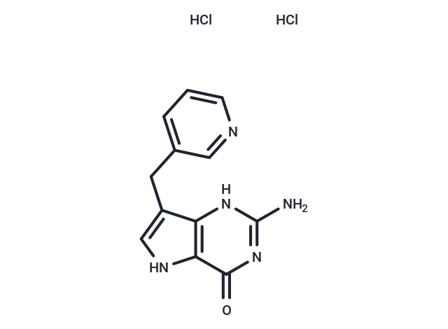 Peldesine dihydrochloride