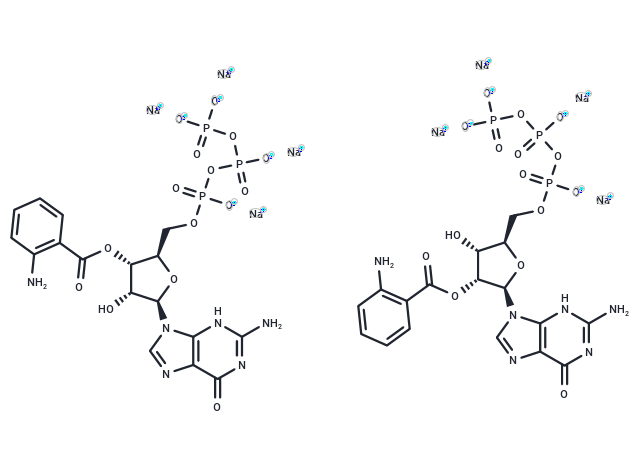 2'(3')-O-Anthraniloylguanosine-5'-O-triphosphate sodium