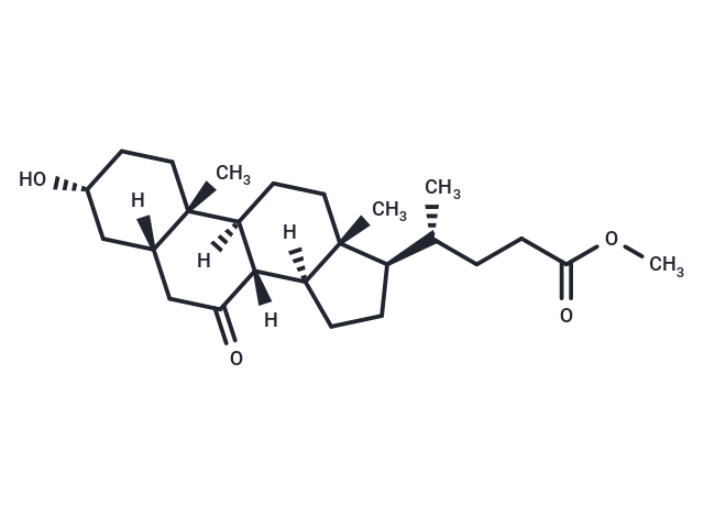 (R)-Methyl 4-((3R,5S,8R,9S,10S,13R,14S,17R)-3-hydroxy-10,13-dimethyl-7-oxohexadecahydro-1H-cyclopenta[a]phenanthren-17-yl)pentanoate