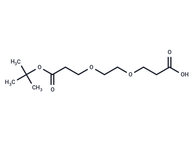 Acid-PEG2-C2-Boc