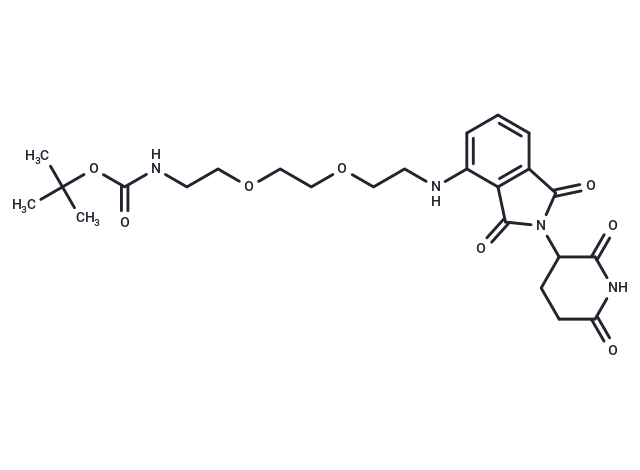 Thalidomide-NH-PEG2-C2-NH-Boc