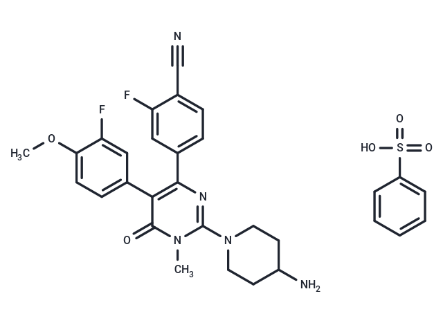 Pulrodemstat benzenesulfonate